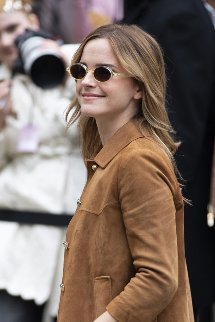 Emma Watson au défilé MiuMiu